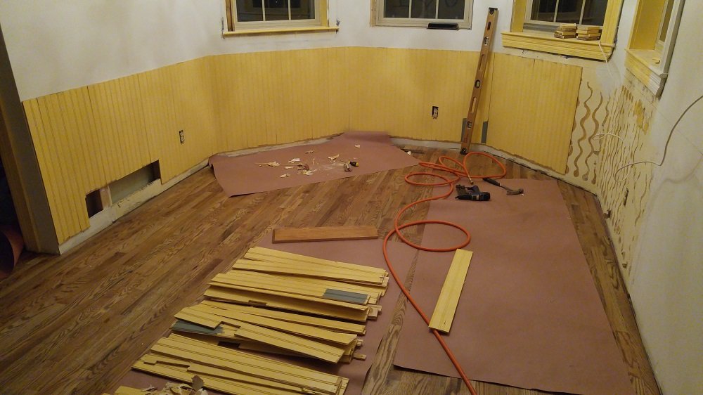 FaithSpun | Young Victorian | Beadboard Wall