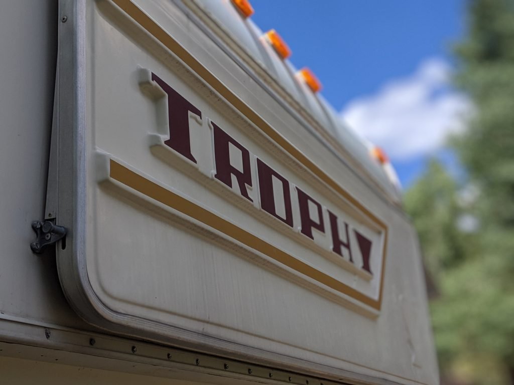 FaithSpun | Travel Trailer Renovation | Trophy Trailer