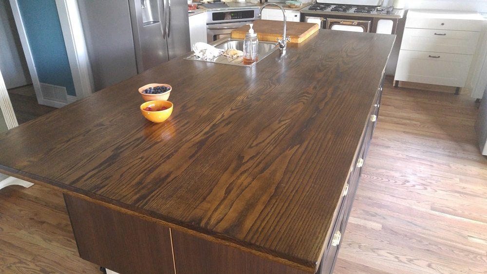 FaithSpun | Kitchen Island | Wood Counters